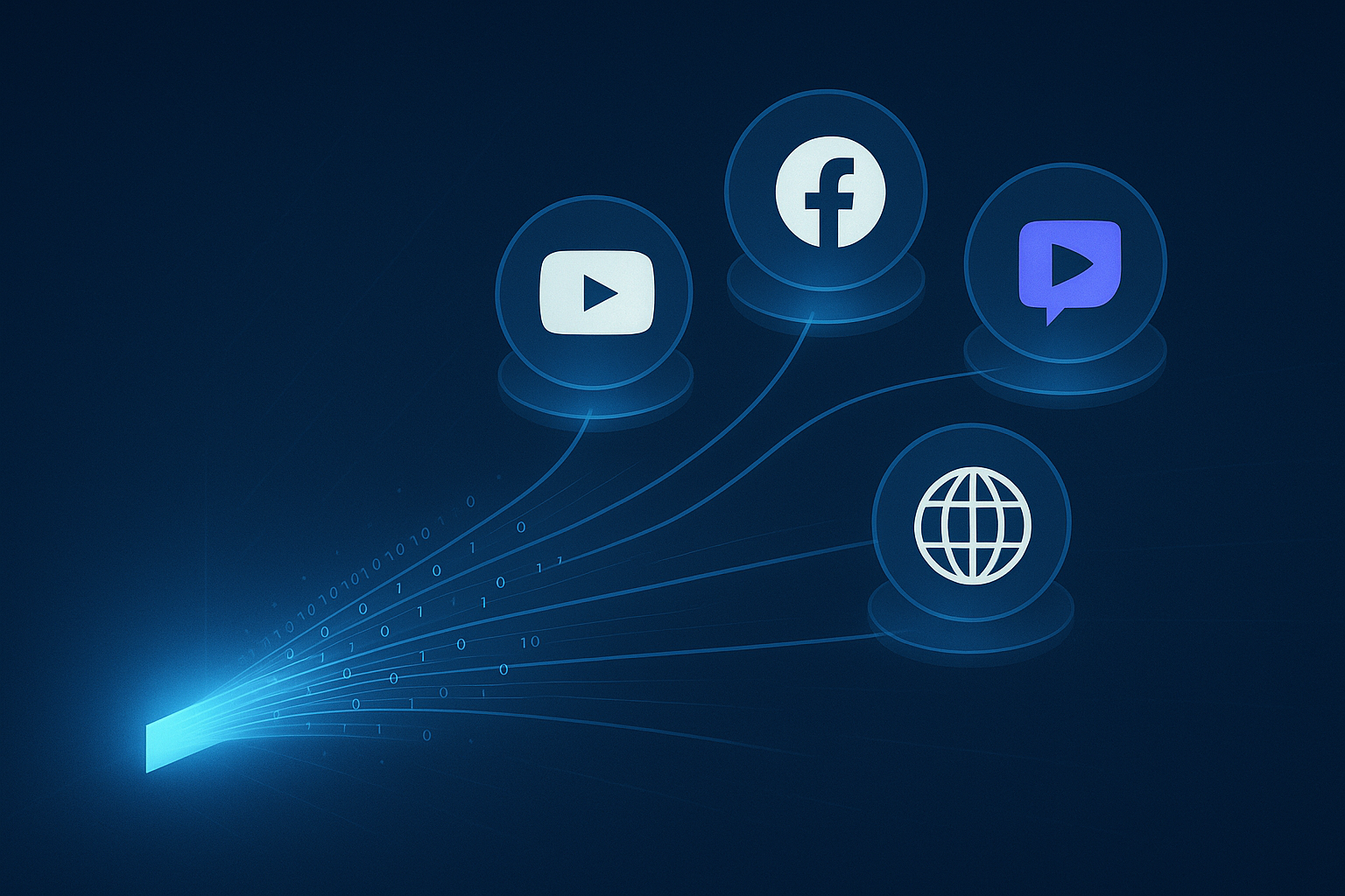 La forma inteligente de transmitir a todas tus redes sin quemar tu internet