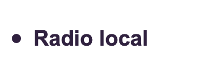 Radio local