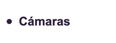Cámaras