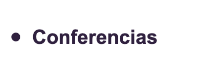 Conferencias