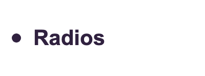 Radios