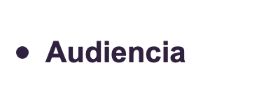 Audiencia