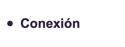 Conexión