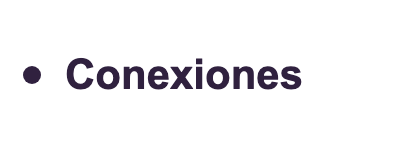 Conexiones