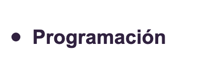 Programación